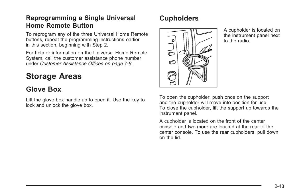 Saab 9 7X owners manual / page 28