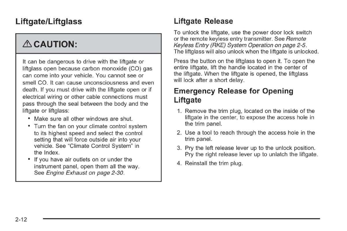 Saab 9 7X owners manual / page 411