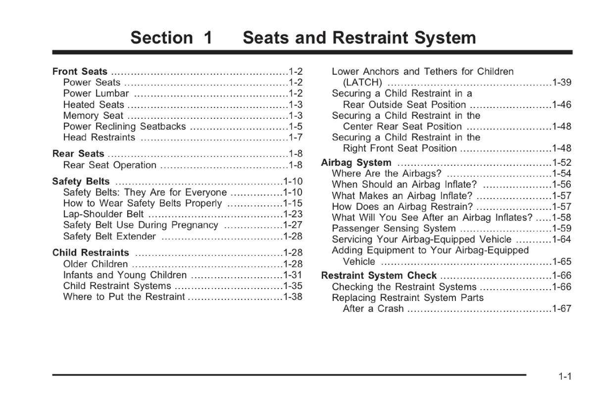 Saab 9 7X owners manual / page 6