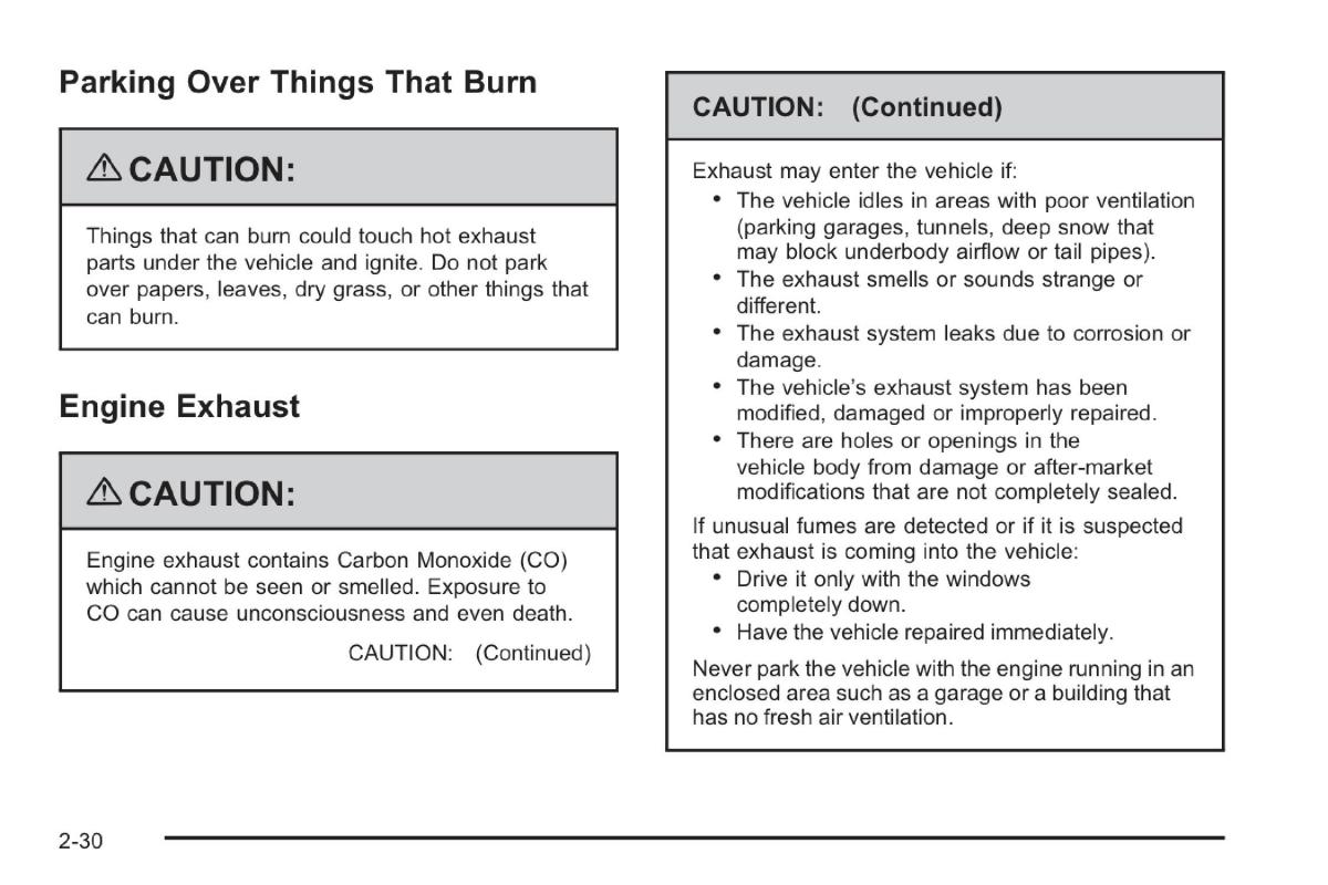 Saab 9 7X owners manual / page 14