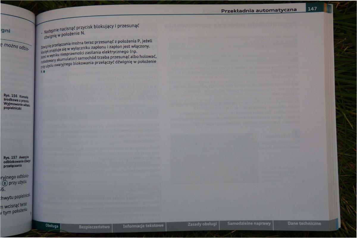 Audi A4 B8 instrukcja obslugi / page 149