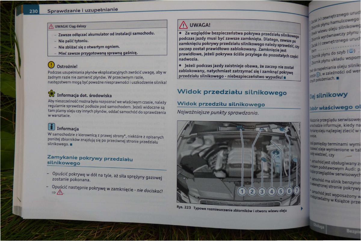 Audi A4 B8 instrukcja obslugi / page 232