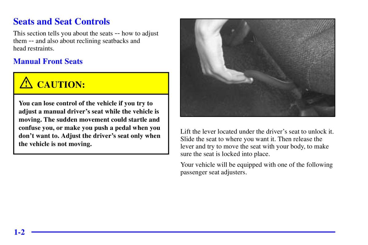 manual  Pontiac Sunfire owners manual / page 14