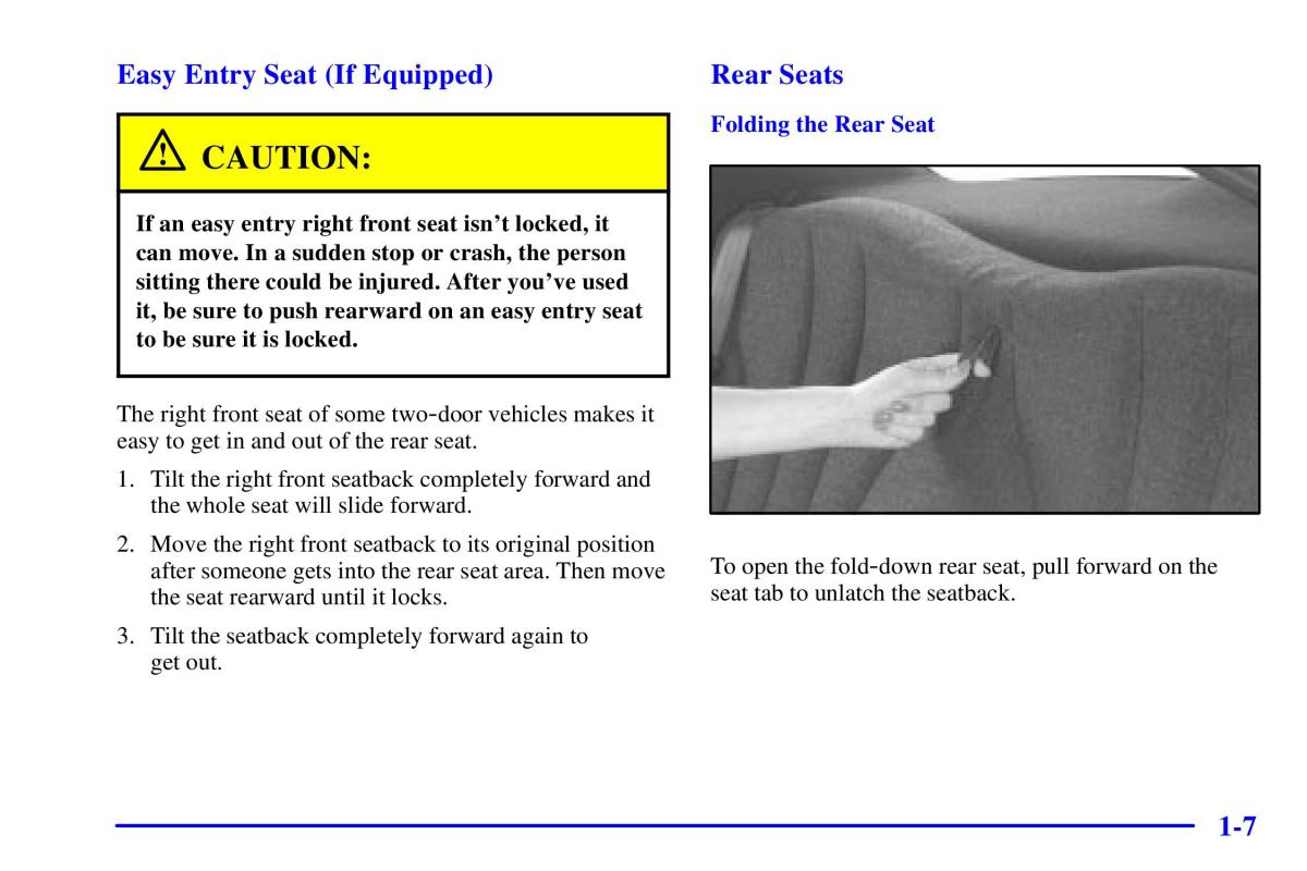 Pontiac Sunfire owners manual / page 19