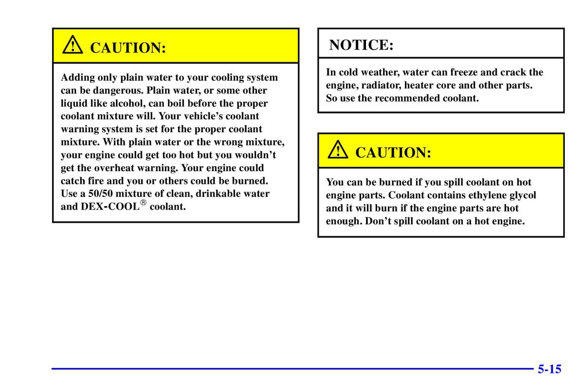 Pontiac Sunfire owners manual / page 230