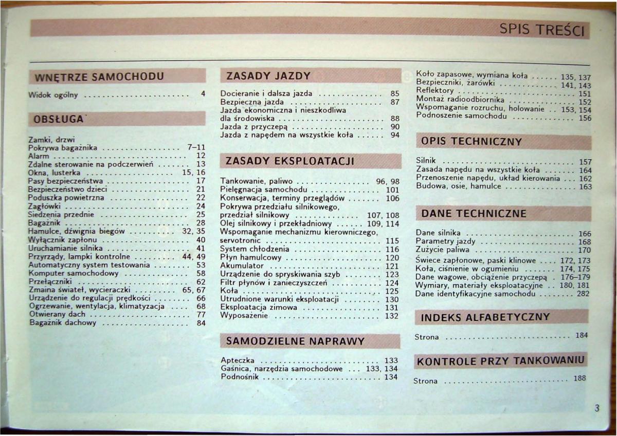 manual  Audi 80 B4 instrukcja / page 5