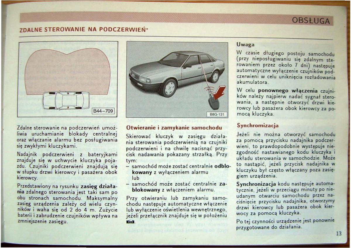 Audi 80 B4 instrukcja obslugi / page 15