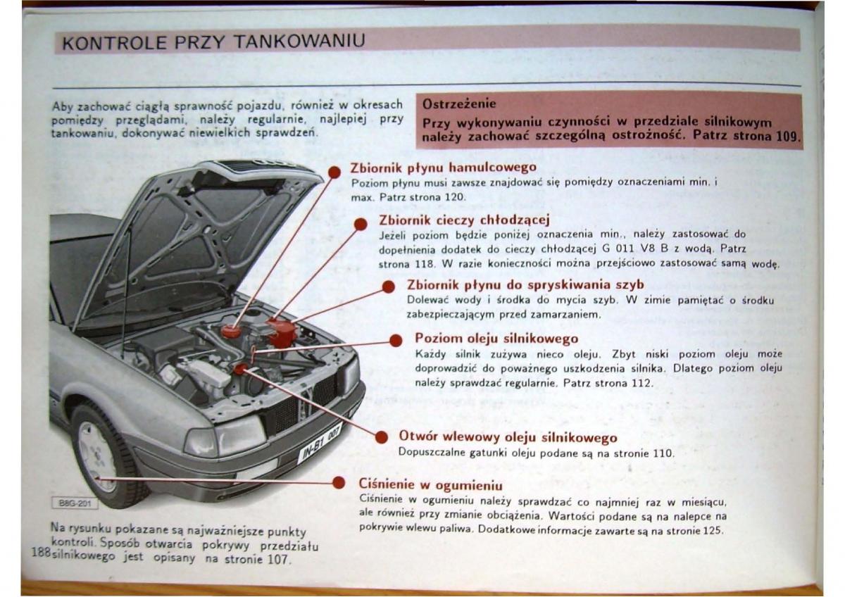Audi 80 B4 instrukcja obslugi / page 190
