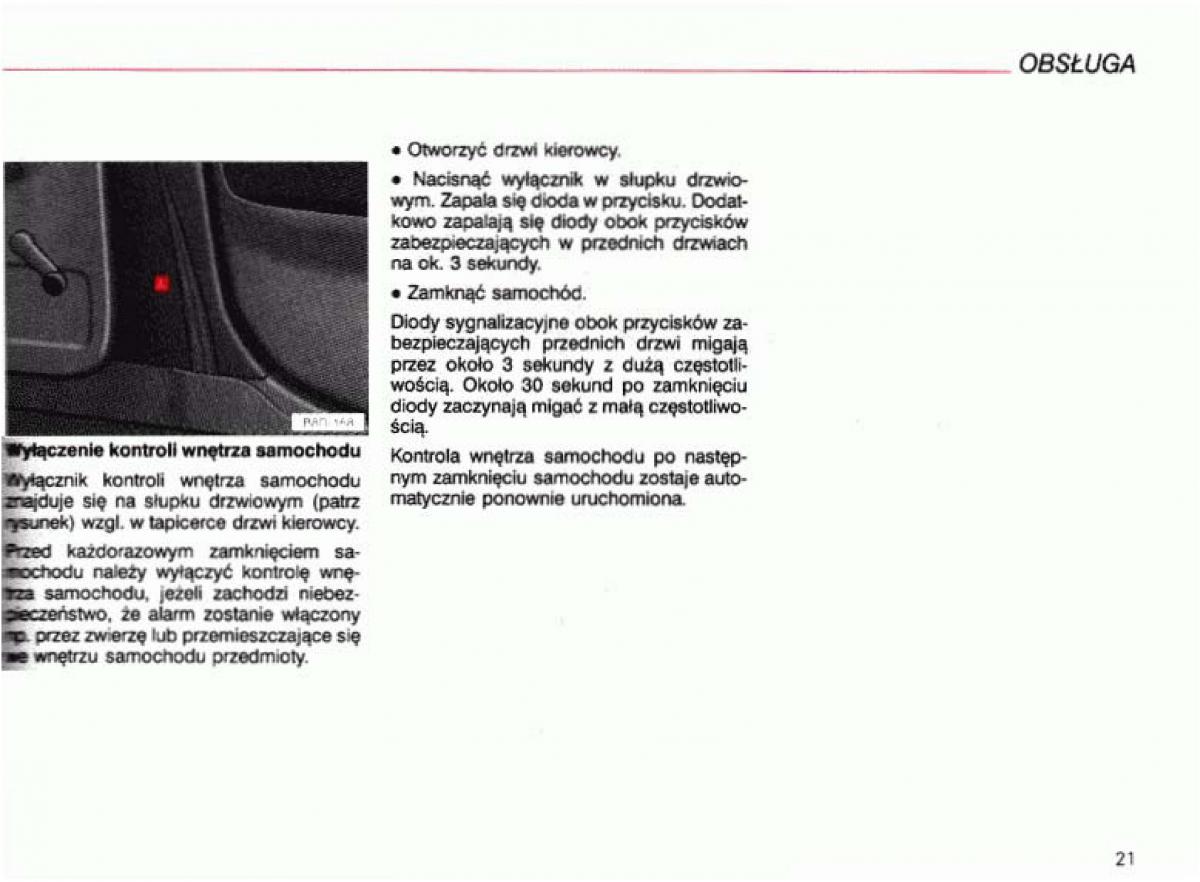 Audi A4 B5 8D instrukcja obslugi / page 22