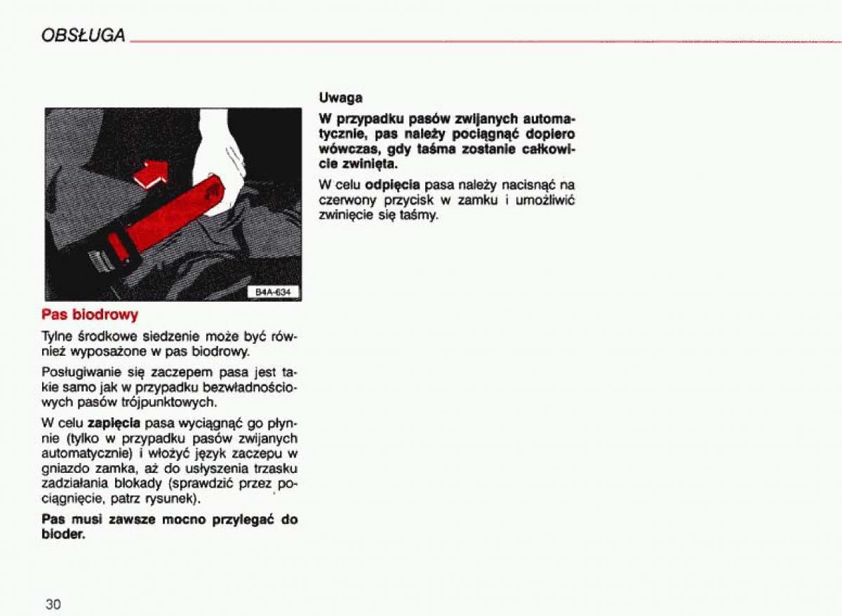 Audi A4 B5 8D instrukcja obslugi / page 31