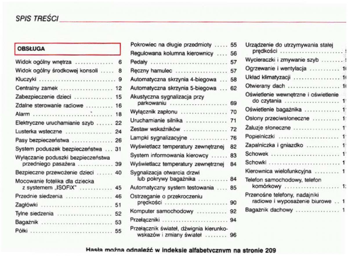 manual  Audi A4 B5 8D instrukcja / page 5