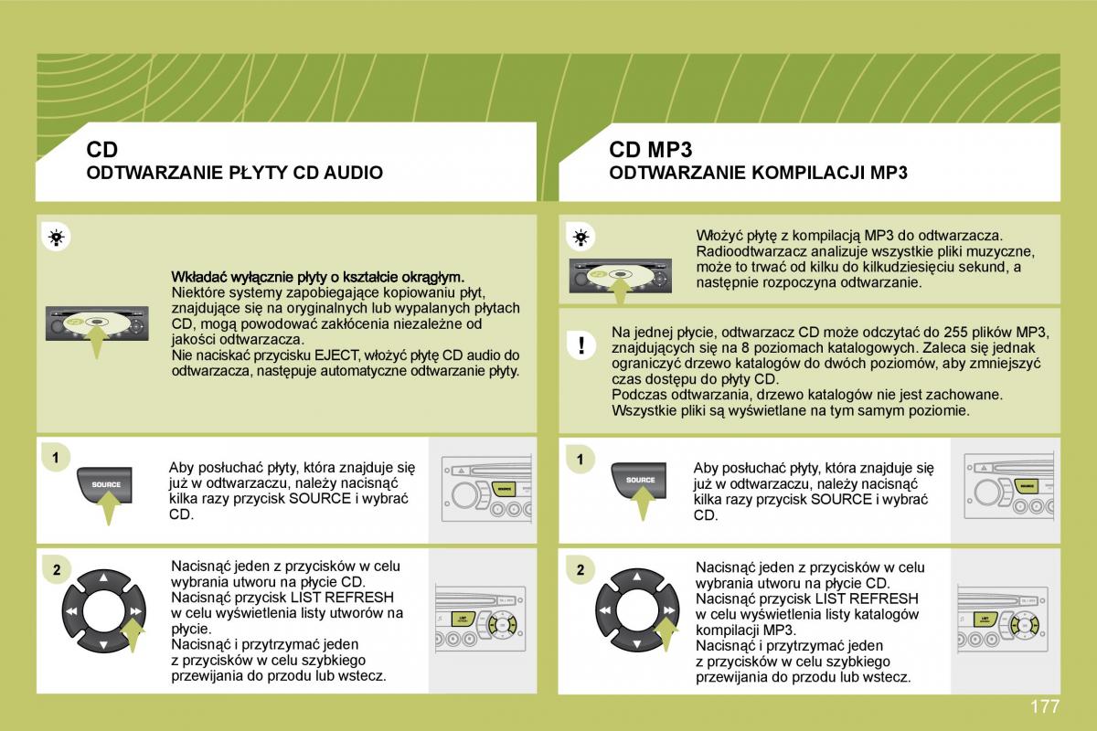 Citroen C4 I 1 instrukcja obslugi / page 184