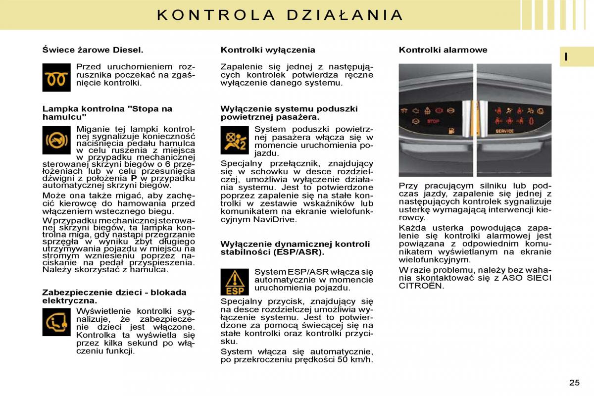 manual  Citroen C4 I 1 instrukcja / page 4