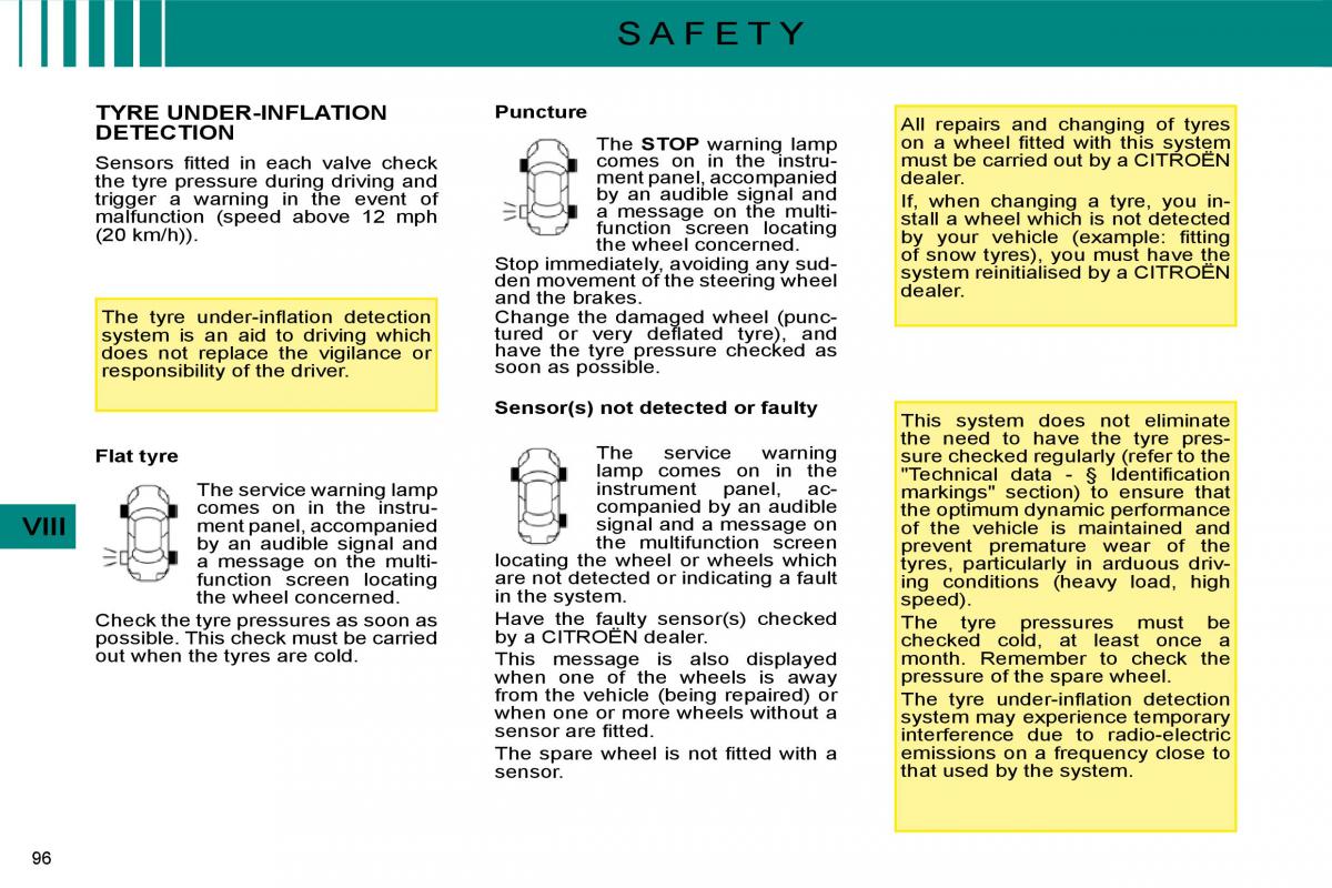 Citroen C4 I 1 owners manual / page 99