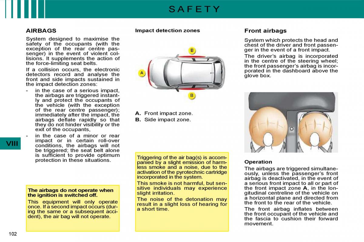 Citroen C4 I 1 owners manual / page 105