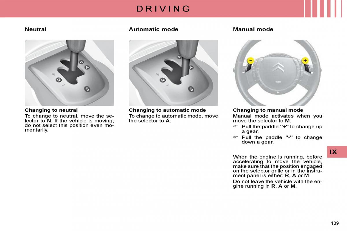 Citroen C4 I 1 owners manual / page 114