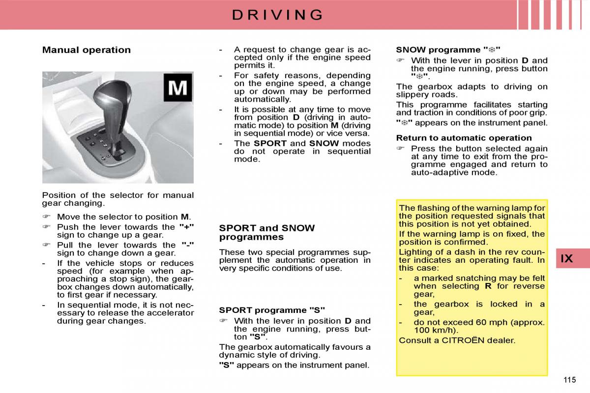Citroen C4 I 1 owners manual / page 120