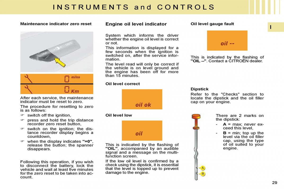 manual  Citroen C4 I 1 owners manual / page 14