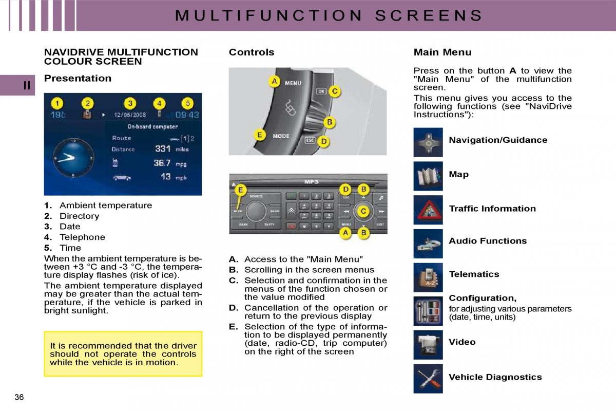 manual  Citroen C4 I 1 owners manual / page 21