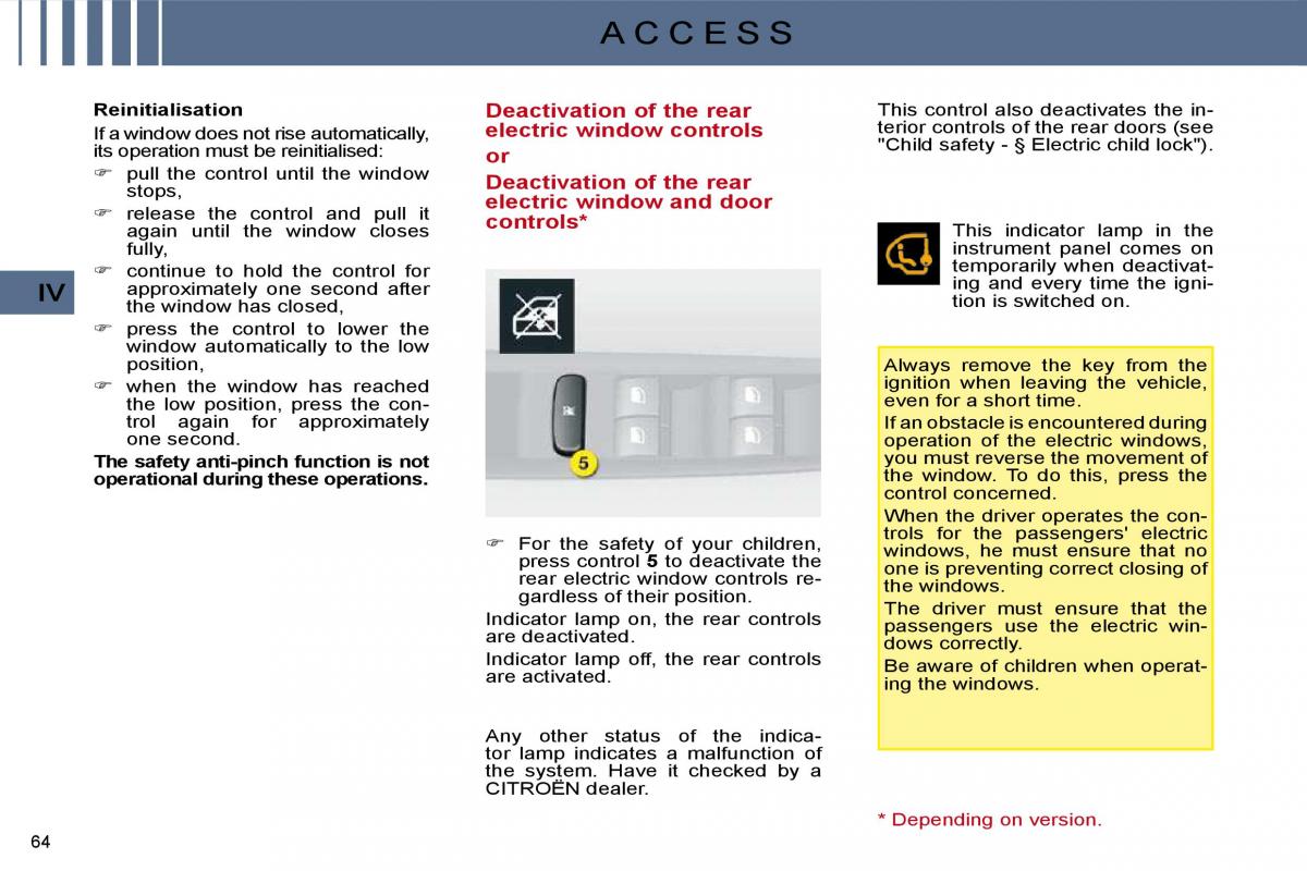 manual  Citroen C4 I 1 owners manual / page 269