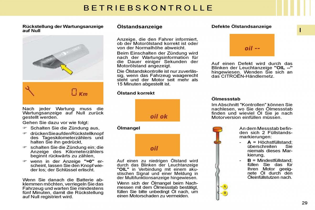 manual  Citroen C4 I 1 owners manual Handbuch / page 14