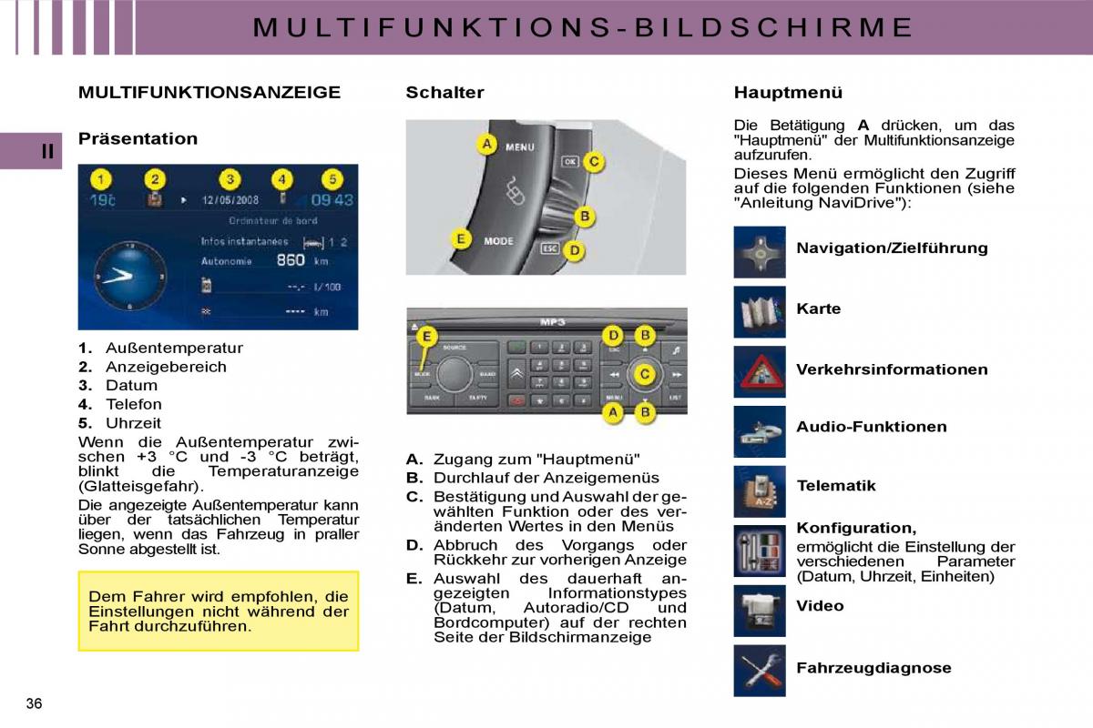 manual  Citroen C4 I 1 owners manual Handbuch / page 21