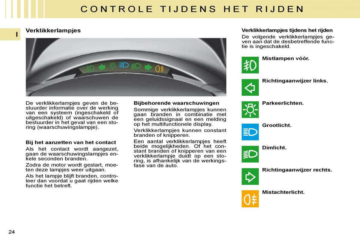 Citroen C4 I 1 owners manual handleiding / page 3