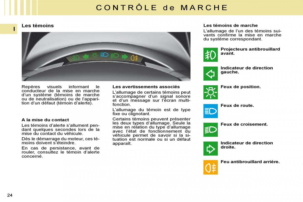 Citroen C4 I 1 owners manual manuel du proprietaire / page 3