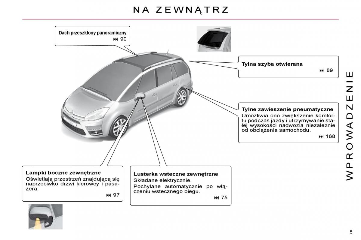 Citroen C4 Picasso I 1 instrukcja obslugi / page 2