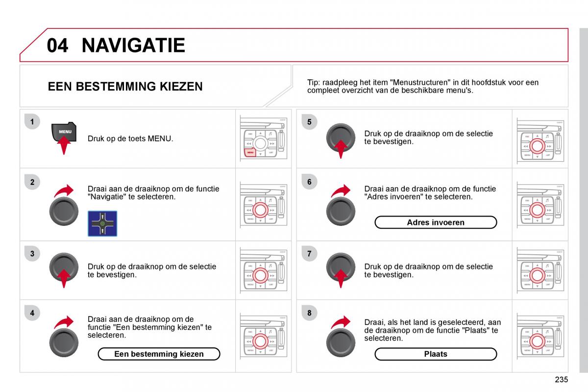 Citroen C4 Picasso I 1 owners manual handleiding / page 259