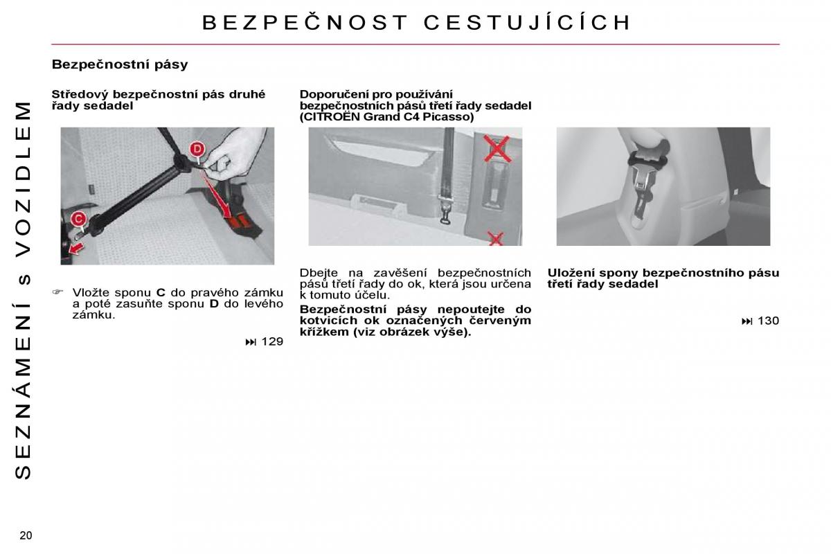 manual Citroen C4 Picasso Citroen C4 Picasso I 1 owners manual navod k obsludze / page 17