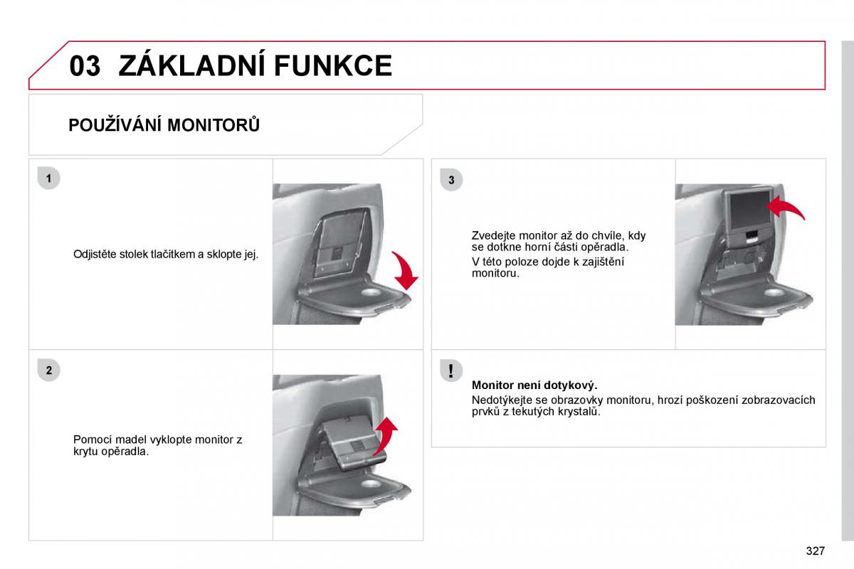 Citroen C4 Picasso I 1 owners manual navod k obsludze / page 352