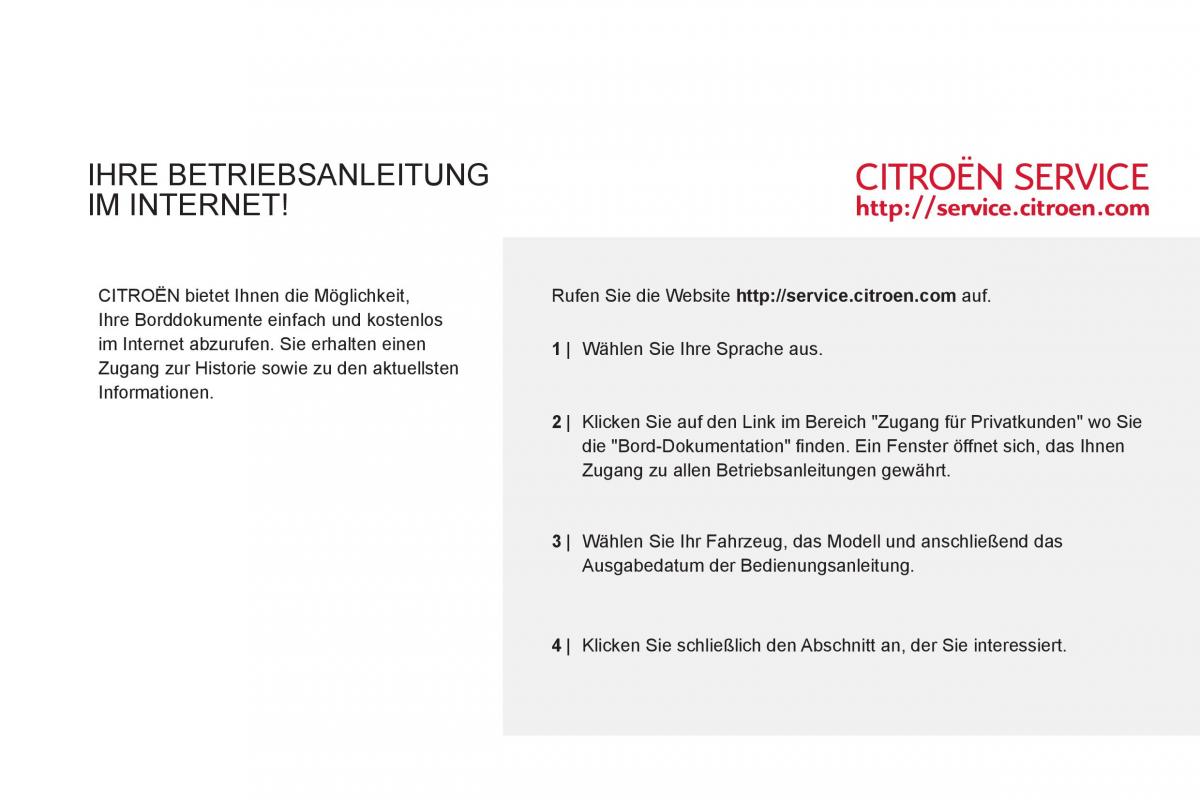 Citroen DS3 owners manual Handbuch / page 2