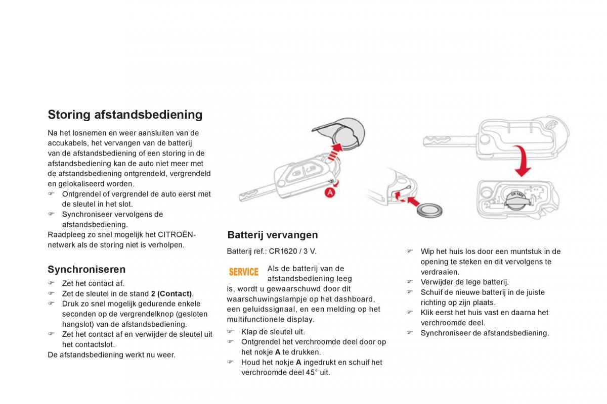 manual Citroen DS3 Citroen DS3 owners manual handleiding / page 94