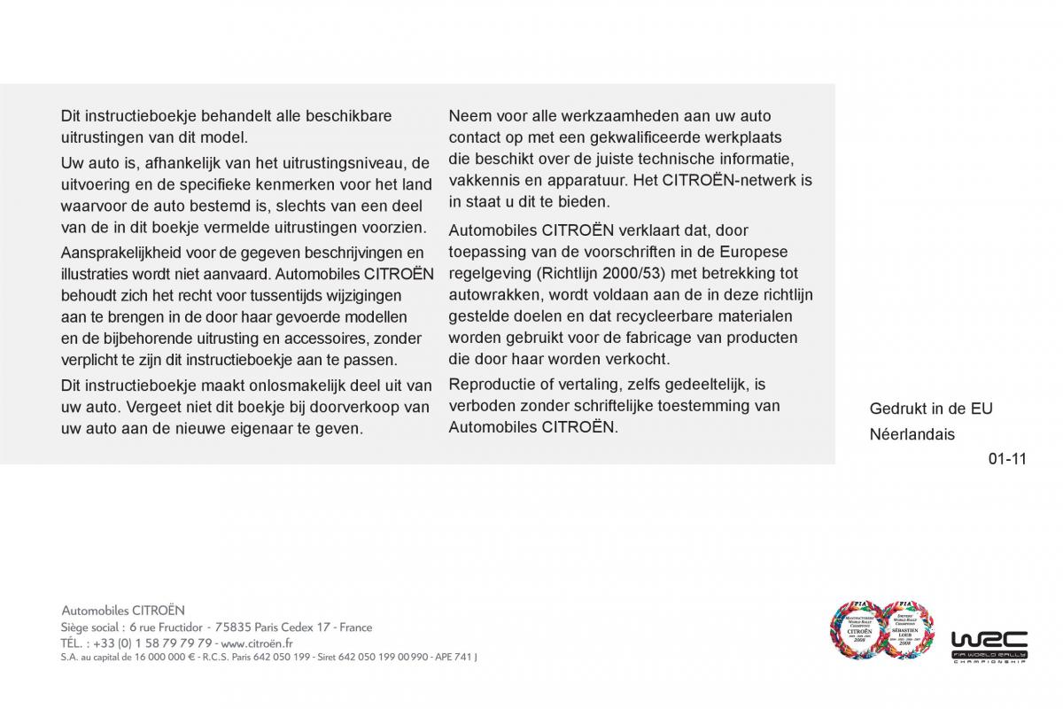 Citroen DS3 owners manual handleiding / page 323