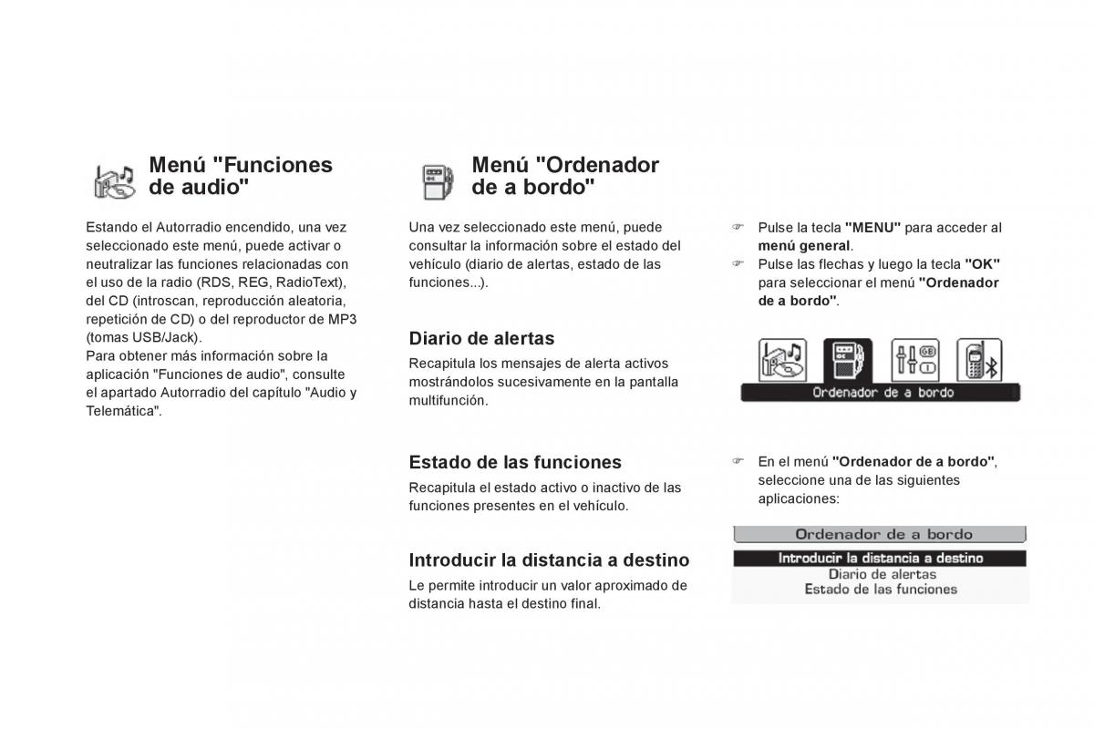 Citroen DS3 owners manual manual del propietario / page 58