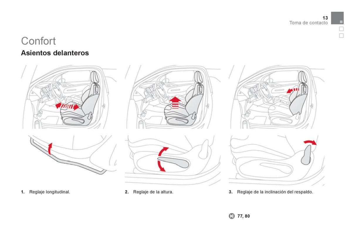 Citroen DS3 owners manual manual del propietario / page 15