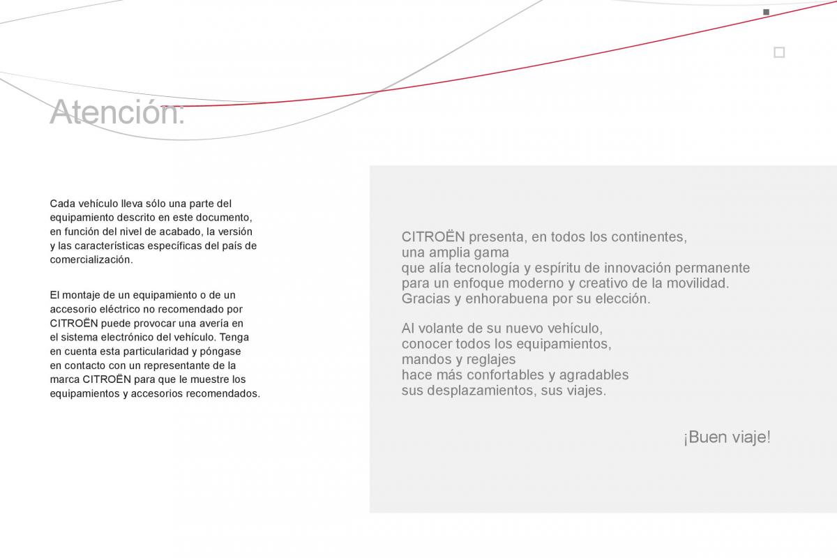 Citroen DS3 owners manual manual del propietario / page 3