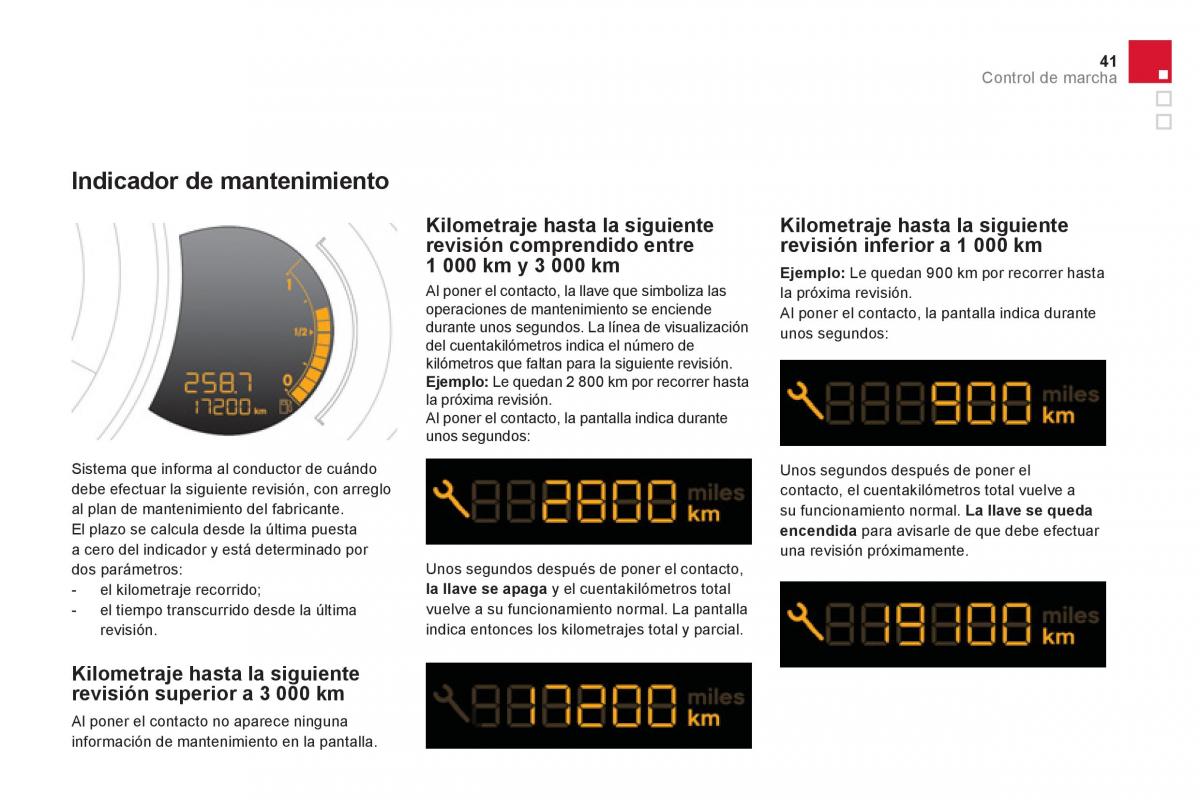 Citroen DS3 owners manual manual del propietario / page 43