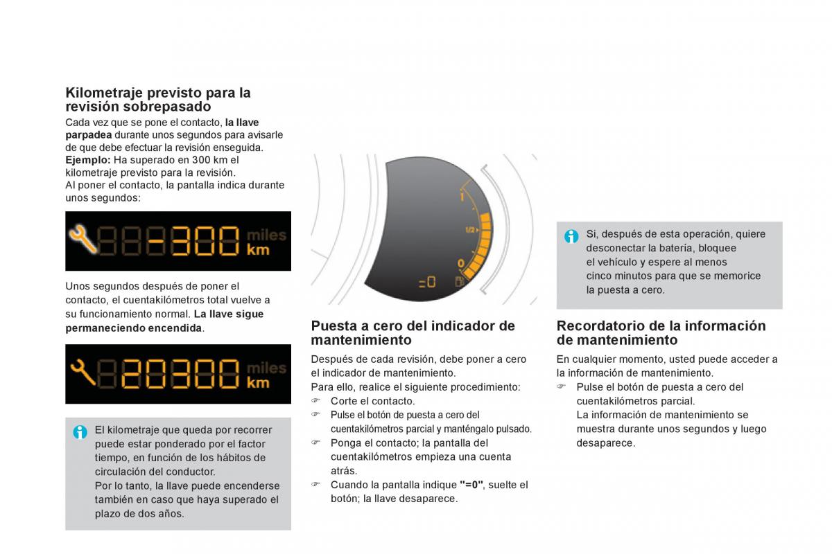 Citroen DS3 owners manual manual del propietario / page 44