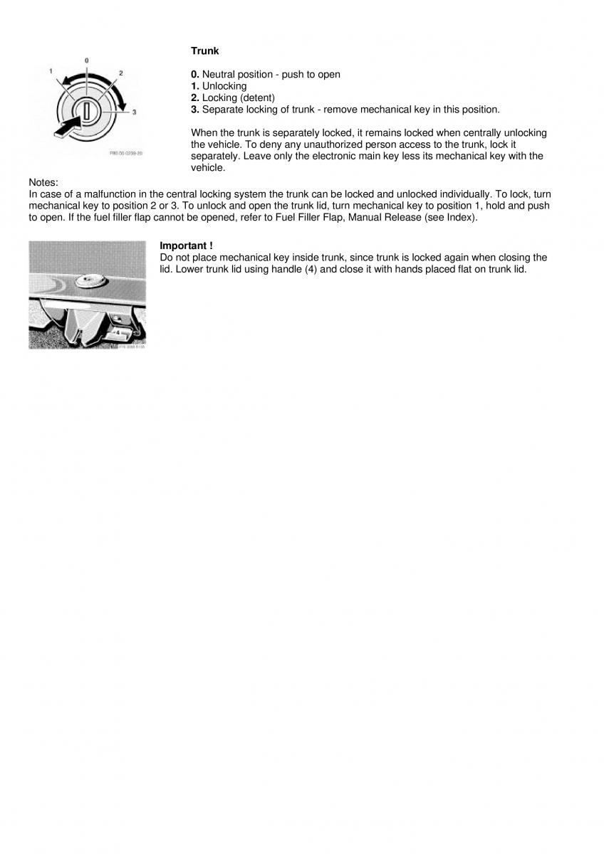 Mercedes Benz C Class W202 owners manual / page 27