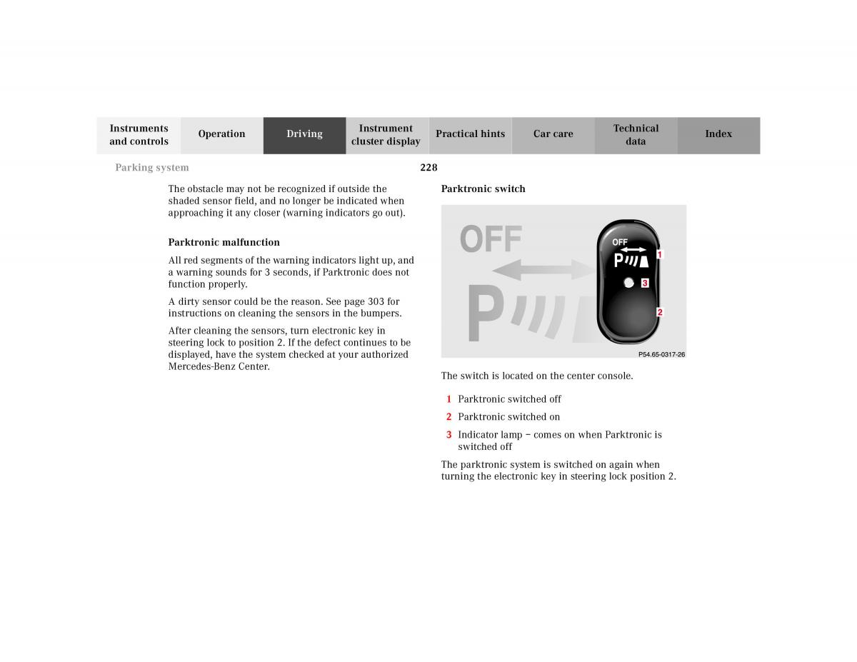 Mercedes Benz E Class W210 owners manual / page 231