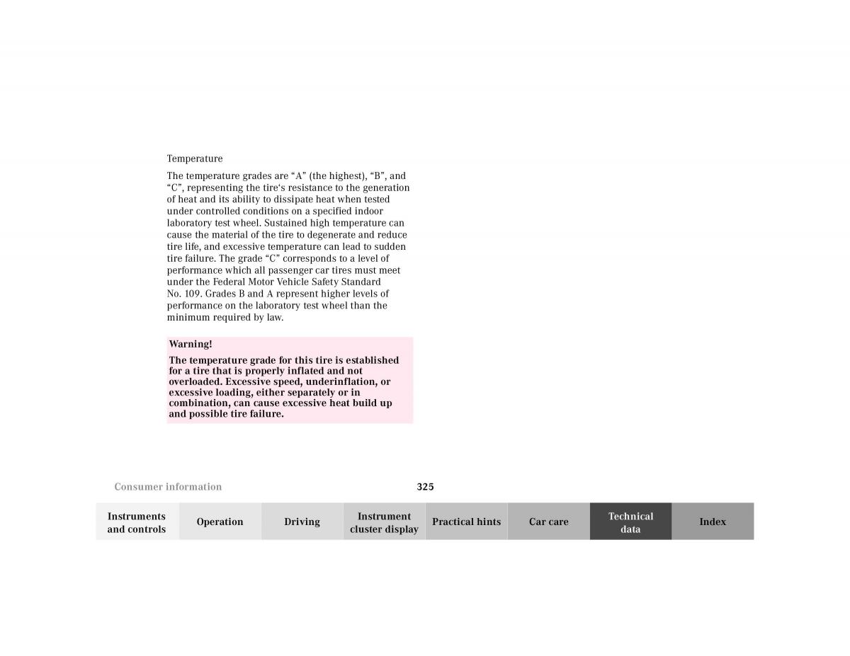 Mercedes Benz E Class W210 owners manual / page 328