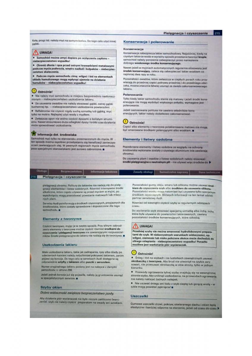 Audi A3 II 2 8P instrukcja obslugi / page 108