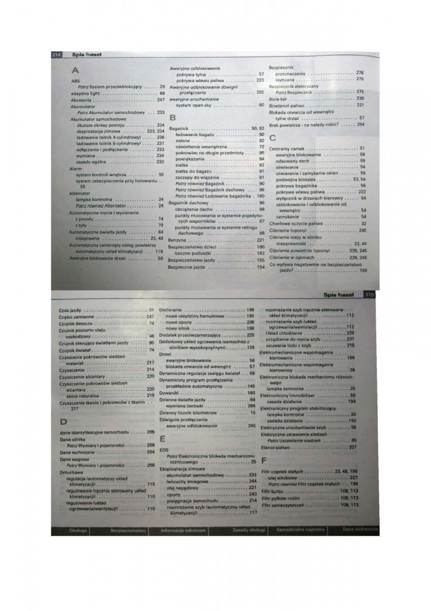 Audi A3 II 2 8P instrukcja obslugi / page 158