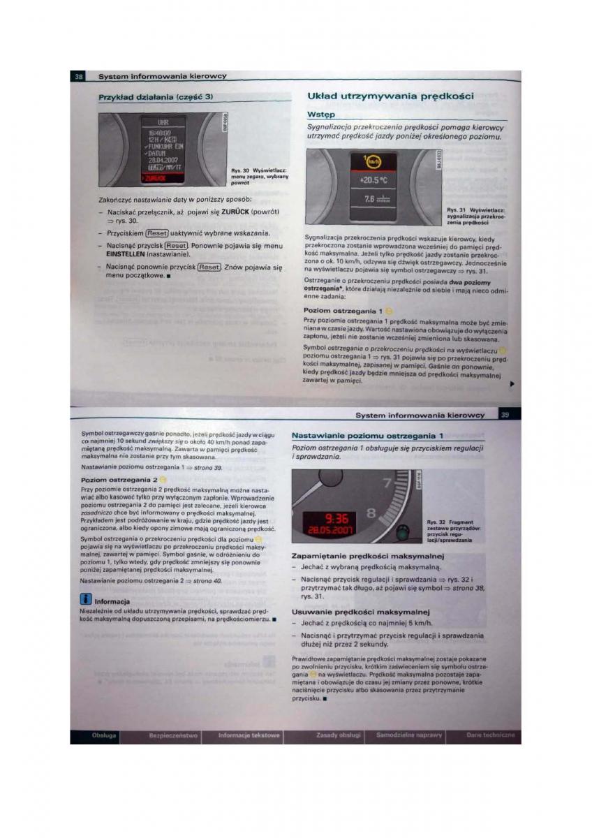 Audi A3 II 2 8P instrukcja obslugi / page 20