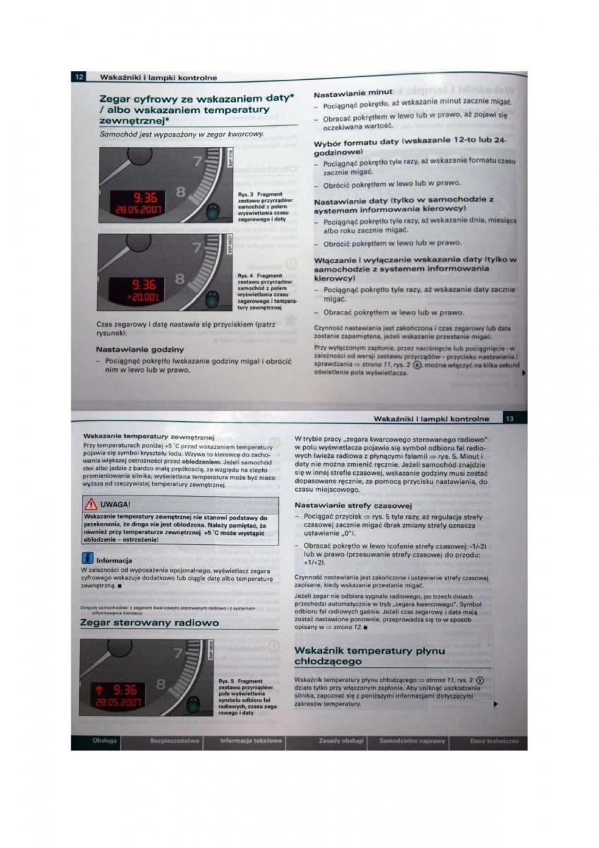 Audi A3 II 2 8P instrukcja obslugi / page 7