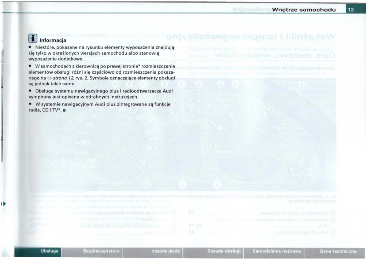 Audi A6 C5 instrukcja obslugi / page 11