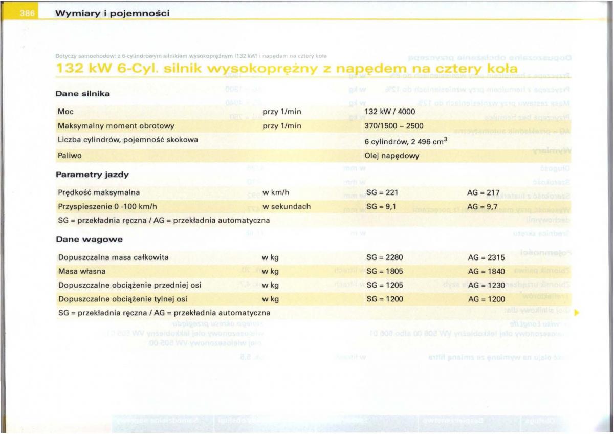 Audi A6 C5 instrukcja obslugi / page 374