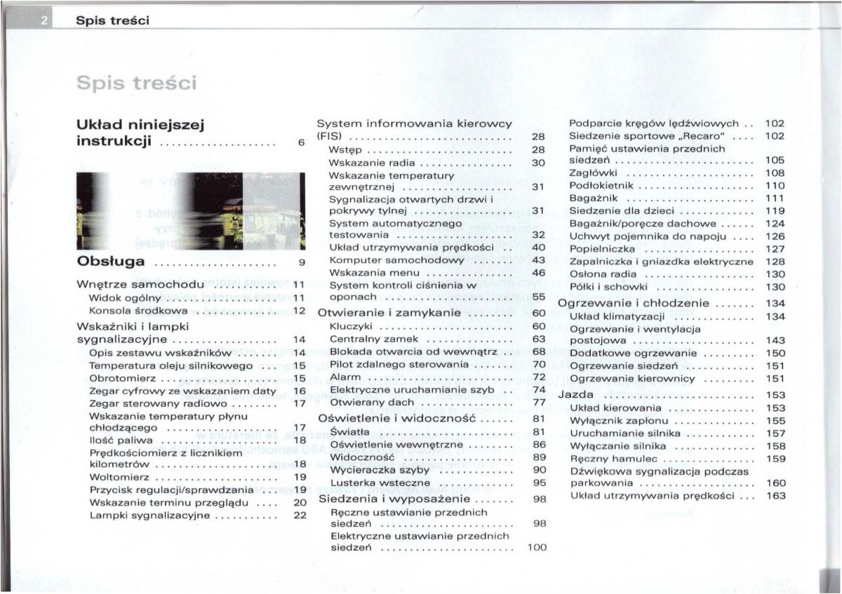 Audi A6 C5 instrukcja obslugi / page 3